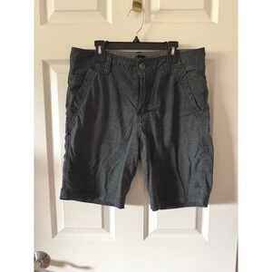 Prana Men's Charcoal Gray Cargo Shorts‎ Size 30x8 Breathable Fabric